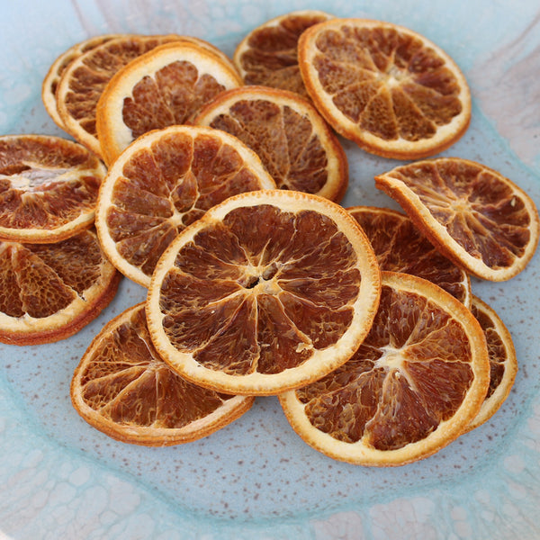 Rodelas de Laranja Desidratadas - Flores Secas - Atelier do Sabão